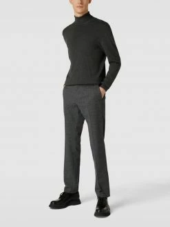 Neu ✔️ Tommy Hilfiger Hose Mit Bügelfalten Modell 'DENTON' - Mittelgrau ?