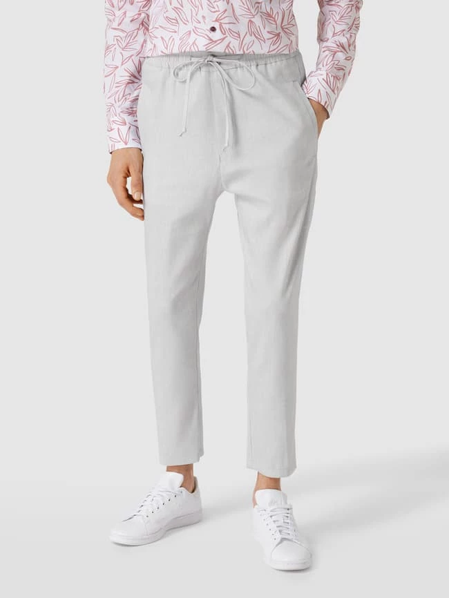 Blitzangebot ? Drykorn Leinenhose Mit Label-Details - Silber ✔️ 4 Blitzangebot ? Drykorn Leinenhose Mit Label-Details - Silber ✔️ – Bild 4