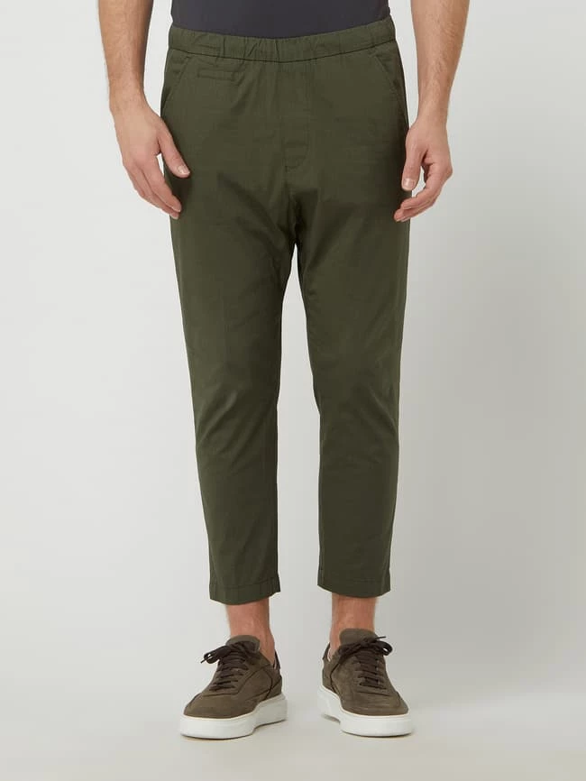 Brandneu ? Drykorn Jogpants Mit Stretch-Anteil Modell 'Trop' - Olivgrün ? 4 Brandneu ? Drykorn Jogpants Mit Stretch-Anteil Modell 'Trop' - Olivgrün ? – Bild 4