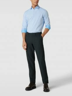 Bestes Angebot ? Brax Anzughose In Melierter Optik Modell 'Everest' - Blau ?