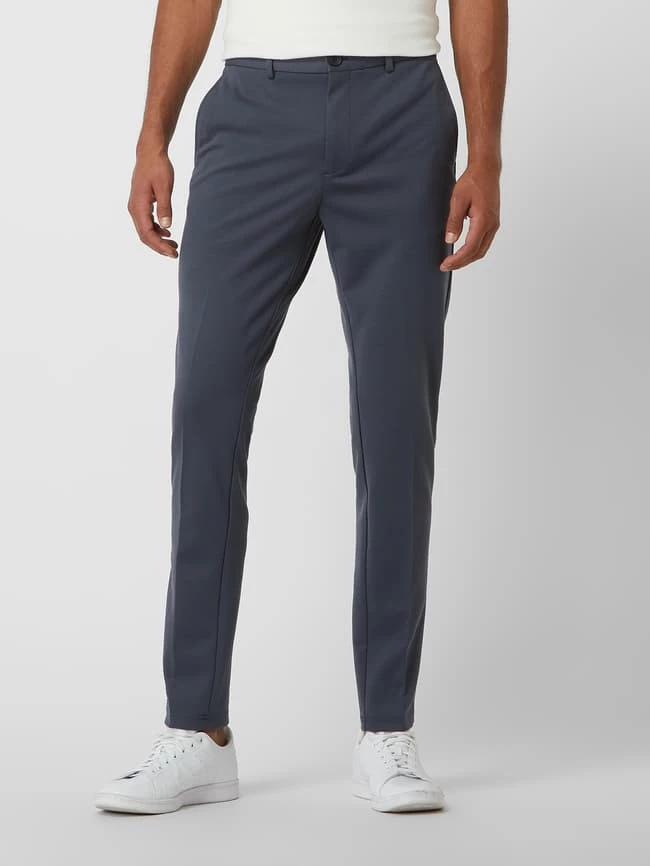 Angebote ⌛ Jack & Jones Slim Fit Chino Mit Stretch-Anteil Modell 'Marco' - Bleu ⌛ 4 Angebote ⌛ Jack & Jones Slim Fit Chino Mit Stretch-Anteil Modell 'Marco' - Bleu ⌛ – Bild 4