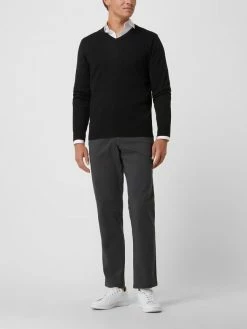 Coupon ? Christian Berg Men Chino Mit Stretch-Anteil - Anthrazit ?