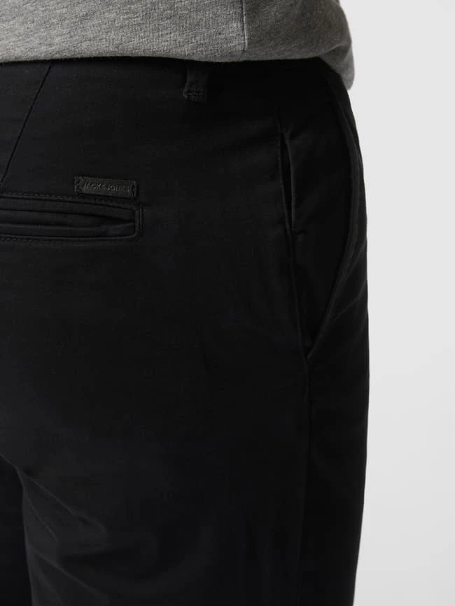 Aktion ? Jack & Jones Slim Fit Chino Mit Stretch-Anteil - Schwarz ? 3 Aktion ? Jack & Jones Slim Fit Chino Mit Stretch-Anteil - Schwarz ? – Bild 3