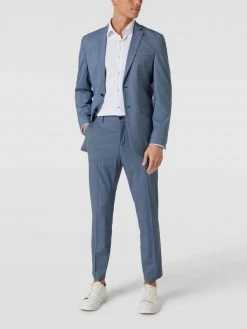 Blitzangebot ? Selected Homme Anzughose Mit Karomuster Modell 'MYLOLOGAN' - Marineblau ⌛