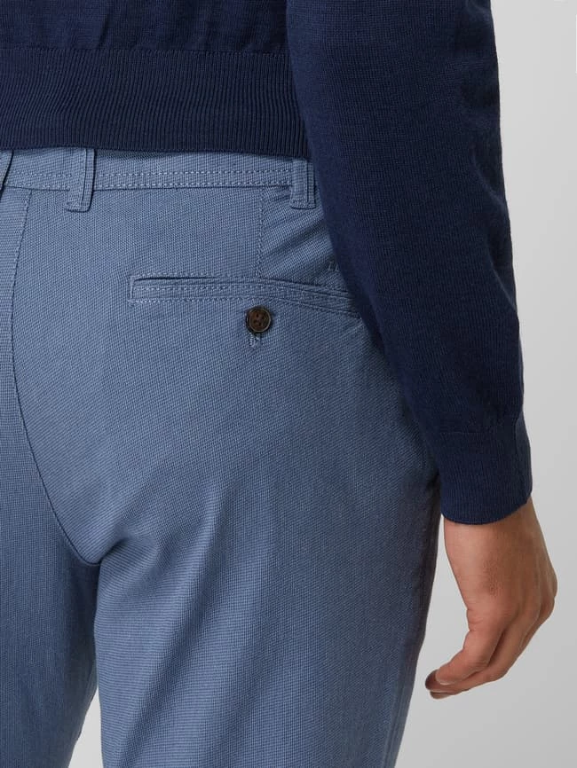 Billig ❤️ MCNEAL Slim Fit Chino Mit Stretch-Anteil - Bleu ⭐ 3 Billig ❤️ MCNEAL Slim Fit Chino Mit Stretch-Anteil - Bleu ⭐ – Bild 3