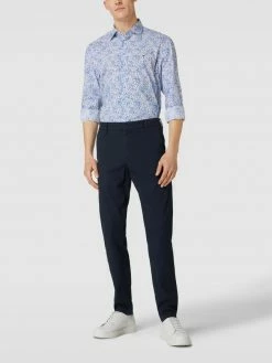 Brandneu ? BOSS Casualwear Hose Mit Label-Detail Modell 'Schino-Taber' - Dunkelblau ⌛