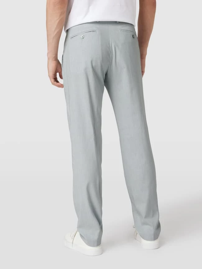 Rabatt ? Christian Berg Men Slim Fit Anzughose In Melierter Optik - Hellblau ? 5 Rabatt ? Christian Berg Men Slim Fit Anzughose In Melierter Optik - Hellblau ? – Bild 5