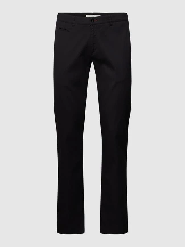 Aktion ? Brax Slim Fit Chino Mit Französischen Eingrifftaschen Modell 'Fabio' - Schwarz ? 2 Aktion ? Brax Slim Fit Chino Mit Französischen Eingrifftaschen Modell 'Fabio' - Schwarz ? – Bild 2