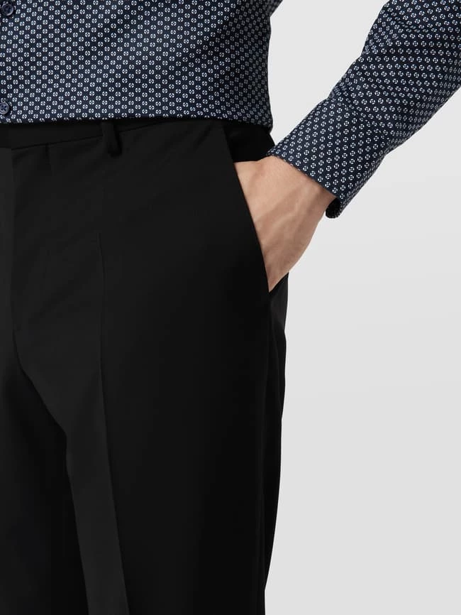 Angebote ? BOSS Anzughose In Unifarbenem Design - Schwarz ? 3 Angebote ? BOSS Anzughose In Unifarbenem Design - Schwarz ? – Bild 3
