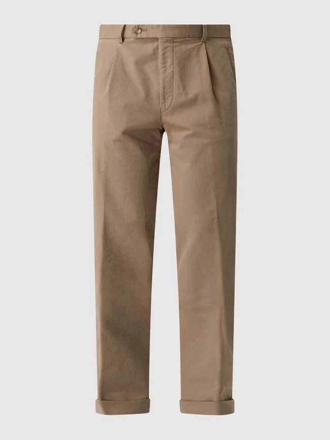 Besorgen ? Hiltl Bundfaltenhose Mit Stretch-Anteil Modell 'Morello' - Hellbraun ? 2 Besorgen ? Hiltl Bundfaltenhose Mit Stretch-Anteil Modell 'Morello' - Hellbraun ? – Bild 2