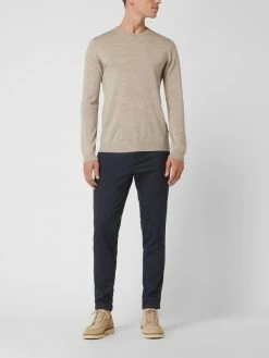 Budget ✔️ Matinique Slim Fit Anzughose Mit Nadelstreifen Modell 'Liam' - Dunkelblau ?