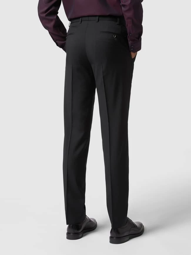 Auslauf ? Hiltl Anzug-Hose Aus Reiner Schurwolle - Schwarz ⭐ 5 Auslauf ? Hiltl Anzug-Hose Aus Reiner Schurwolle - Schwarz ⭐ – Bild 5