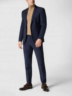 Beste Bewertungen von ? Strellson Slim Fit Anzughose Mit Stretch-Anteil 'Flex Cross' - Marineblau ?