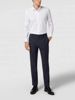 Bestpreis ❤️ Brax Regular Fit Hose Aus Schurwoll-Mix Mit Stretch-Anteil Modell 'Enrico' - Schwarz ✨