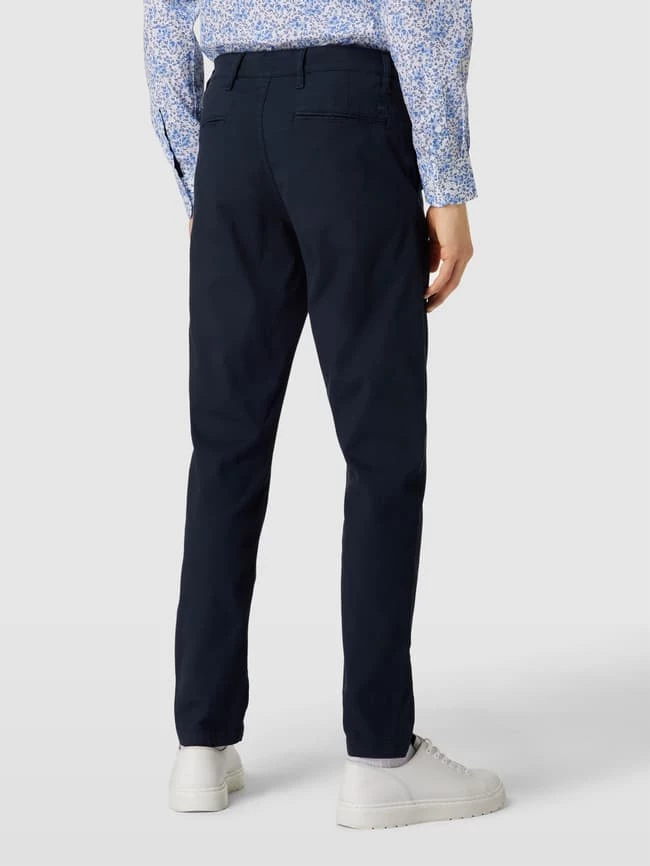 Brandneu ? BOSS Casualwear Hose Mit Label-Detail Modell 'Schino-Taber' - Dunkelblau ⌛ 5 Brandneu ? BOSS Casualwear Hose Mit Label-Detail Modell 'Schino-Taber' - Dunkelblau ⌛ – Bild 5