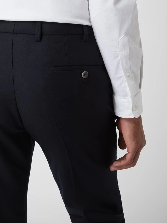 Bestpreis ✨ Hiltl Regular Fit Anzughose Aus Schurwolle Modell 'Piacenza' - Schwarz ⭐ 3 Bestpreis ✨ Hiltl Regular Fit Anzughose Aus Schurwolle Modell 'Piacenza' - Schwarz ⭐ – Bild 3