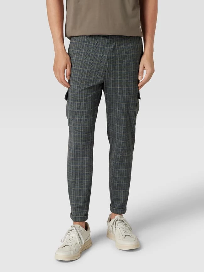 Aktion ? Cinque Stoffhose Mit Karo-Muster Modell 'CiBotto' - Mittelgrau ? 4 Aktion ? Cinque Stoffhose Mit Karo-Muster Modell 'CiBotto' - Mittelgrau ? – Bild 4