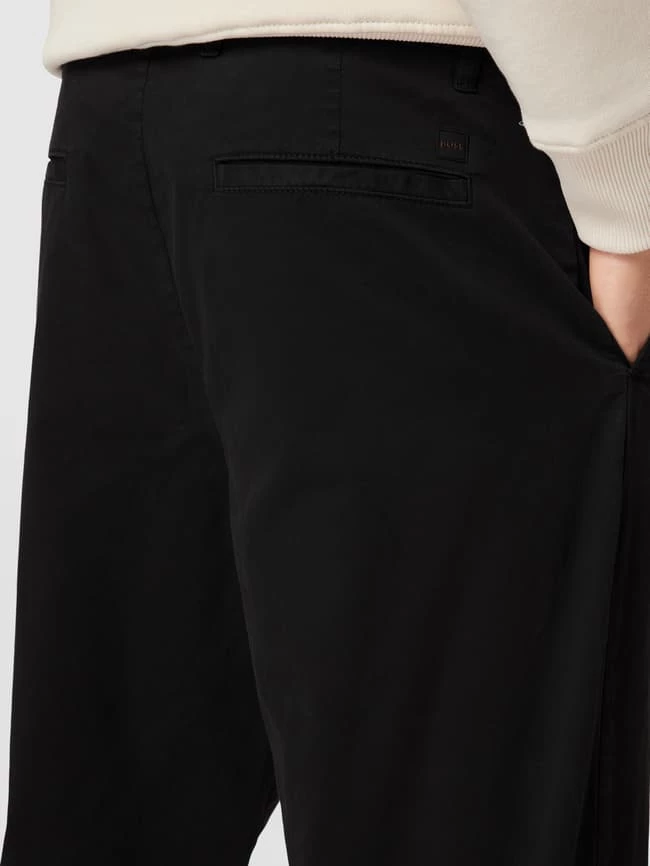 Angebote ? BOSS Casualwear Chino Mit Label-Patch Modell 'Statum' - Schwarz ? 3 Angebote ? BOSS Casualwear Chino Mit Label-Patch Modell 'Statum' - Schwarz ? – Bild 3