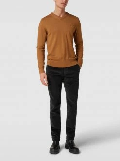 Großhandel ? Pierre Cardin Hose In Cord-Optik - Schwarz ?