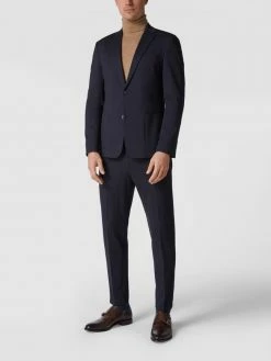 Neu ? Strellson Slim Fit Anzughose Aus Jersey Modell 'Saturn' - Marineblau ✨