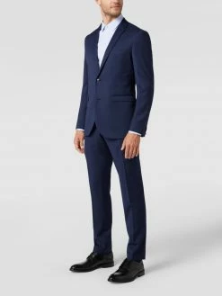 Coupon ? Matinique Anzughose Mit Stretch-Anteil Modell 'Las' - Marineblau ?