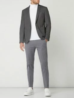 Neu ? Cinque Slim Fit Stoffhose Mit Stretch-Anteil Modell 'CiBrody' - Blau Meliert ?