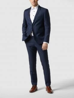 Rabatt ? CG - Club Of Gents Slim Fit Anzug-Hose Aus Schurwolle - Blau ?