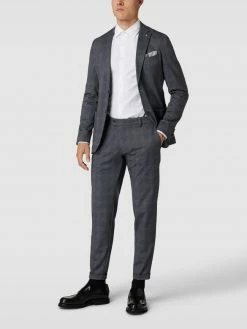Großhandel ⭐ CG - Club Of Gents Anzughose Mit Glencheck-Muster - Mittelgrau ?
