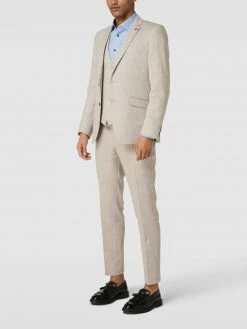 Neu ? DIGEL Anzughose Mit Feinem Muster Modell 'Franco' - Sand ?