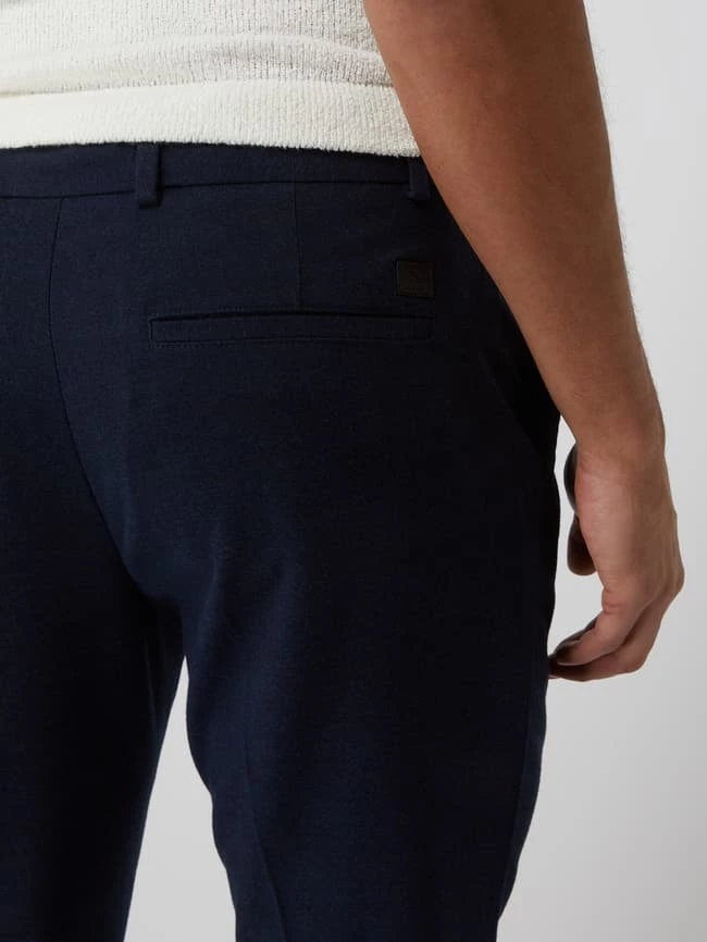 Brandneu ⭐ Jack & Jones Slim Fit Bundfaltenhose Mit Viskose-Anteil Modell 'Marco' - Marineblau ? 3 Brandneu ⭐ Jack & Jones Slim Fit Bundfaltenhose Mit Viskose-Anteil Modell 'Marco' - Marineblau ? – Bild 3