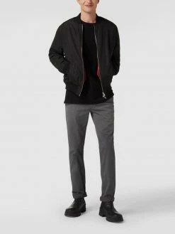 Bestpreis ? BOSS Casualwear Slim Fit Chino Mit Stretch-Anteil - Mittelgrau ❤️