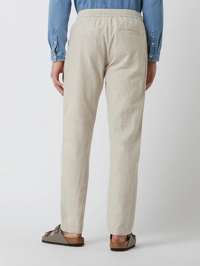 Schlussverkauf ? Scotch & Soda Regular Straight Fit Jogpants Mit Leinen-Anteil Modell 'Warren' - Beige ? 5 Schlussverkauf ? Scotch & Soda Regular Straight Fit Jogpants Mit Leinen-Anteil Modell 'Warren' - Beige ? – Bild 5