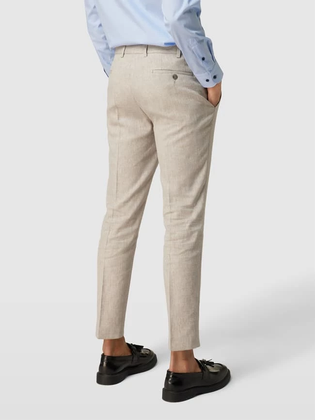 Neu ? DIGEL Anzughose Mit Feinem Muster Modell 'Franco' - Sand ? 5 Neu ? DIGEL Anzughose Mit Feinem Muster Modell 'Franco' - Sand ? – Bild 5