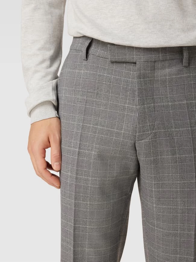 Coupon ? Pierre Cardin Anzughose Mit Glencheck-Muster Modell 'Rick' - Hellgrau ❤️ 3 Coupon ? Pierre Cardin Anzughose Mit Glencheck-Muster Modell 'Rick' - Hellgrau ❤️ – Bild 3