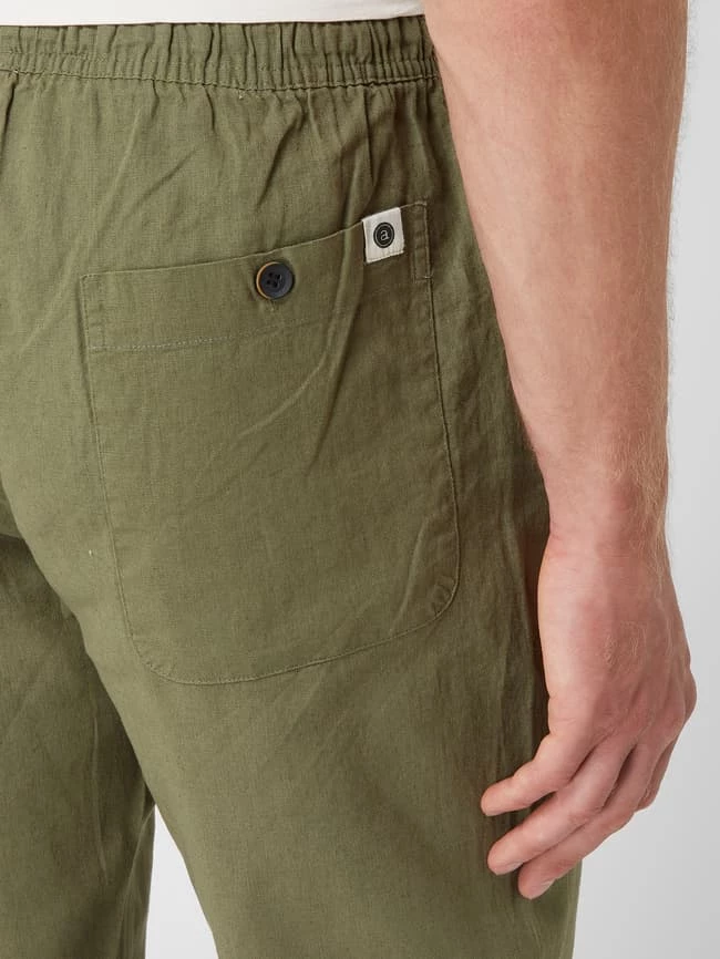Top 10 ? Anerkjendt Jogpants Aus Leinenmischung Modell 'Julius' - Olivgrün ? 3 Top 10 ? Anerkjendt Jogpants Aus Leinenmischung Modell 'Julius' - Olivgrün ? – Bild 3