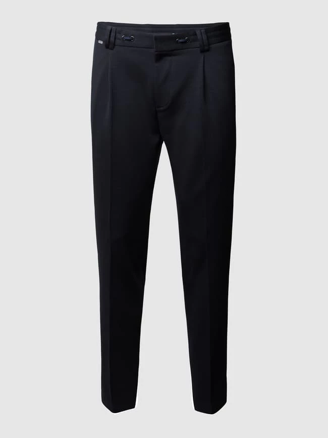 Billig ? Cinque Anzughose Mit Bundfalten Aus Jersey Model 'Cijuno' - Marineblau ? 2 Billig ? Cinque Anzughose Mit Bundfalten Aus Jersey Model 'Cijuno' - Marineblau ? – Bild 2