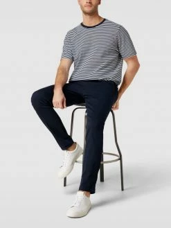 Am billigsten ✔️ Selected Homme Slim Fit Chino In Unifarbenem Design Modell 'NEW Miles' - Marineblau ?