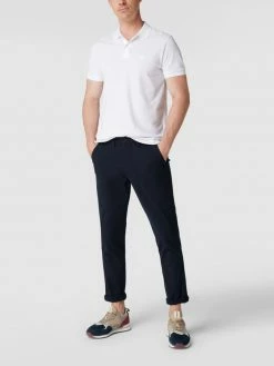 Neu ? Selected Homme Slim Fit Chino Mit Bio-Baumwolle Modell 'Miles' - Marineblau ⌛