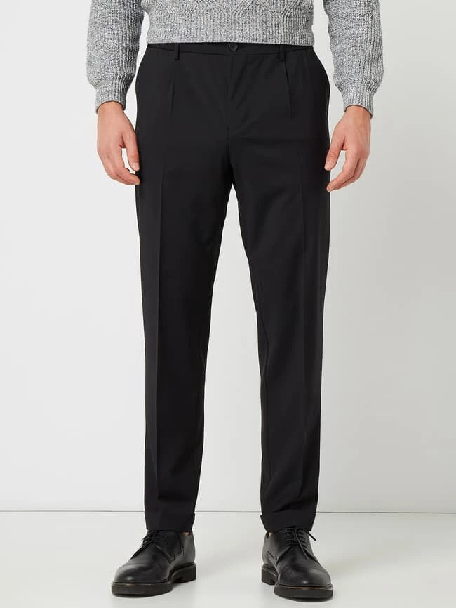 Rabatt ⭐ Roy Robson Relaxed Fit Jogpants Aus Wollmischung - Schwarz ⭐ 4 Rabatt ⭐ Roy Robson Relaxed Fit Jogpants Aus Wollmischung - Schwarz ⭐ – Bild 4