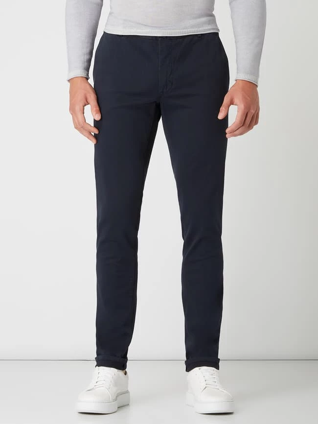 Schlussverkauf ? Tiger Of Sweden Slim Fit Chino Mit Stretch-Anteil Modell 'Transit' - Marineblau ⭐ 4 Schlussverkauf ? Tiger Of Sweden Slim Fit Chino Mit Stretch-Anteil Modell 'Transit' - Marineblau ⭐ – Bild 4