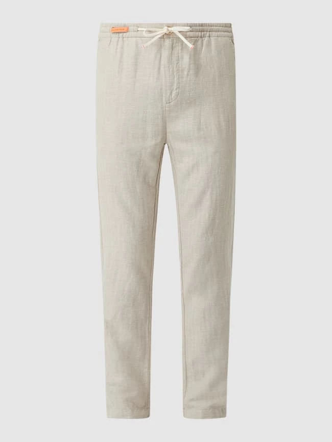 Schlussverkauf ? Scotch & Soda Regular Straight Fit Jogpants Mit Leinen-Anteil Modell 'Warren' - Beige ? 2 Schlussverkauf ? Scotch & Soda Regular Straight Fit Jogpants Mit Leinen-Anteil Modell 'Warren' - Beige ? – Bild 2