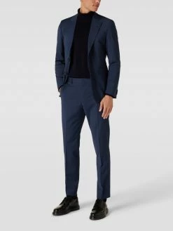 Bester Verkauf ? Tiger Of Sweden Regular Fit Anzughose In Melierter Optik Modell 'Tenutas' - Royalblau ?