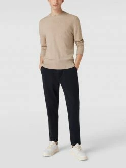 Rabatt ⌛ MCNEAL Tapered Fit Hose Mit Elastischem Bund Modell 'JASON' - Marineblau ✨