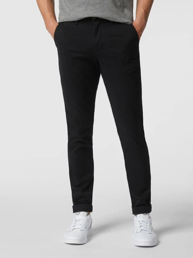 Aktion ? Jack & Jones Slim Fit Chino Mit Stretch-Anteil - Schwarz ? 4 Aktion ? Jack & Jones Slim Fit Chino Mit Stretch-Anteil - Schwarz ? – Bild 4