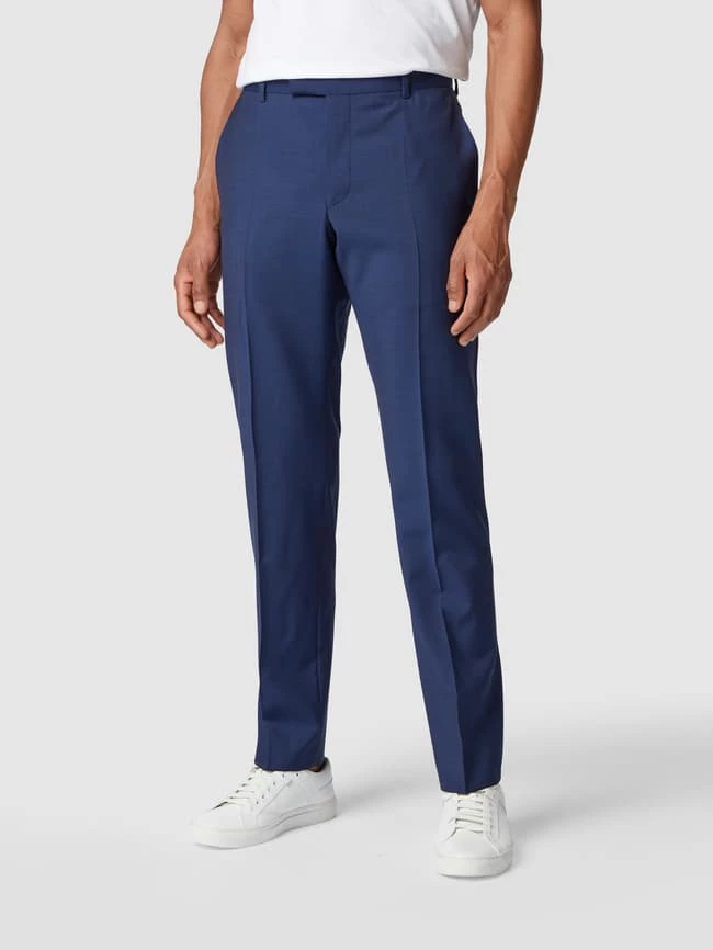Neu ? Strellson Slim Fit Anzughose Aus Reiner Schurwolle - Blau ? 4 Neu ? Strellson Slim Fit Anzughose Aus Reiner Schurwolle - Blau ? – Bild 4