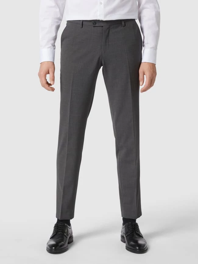 Besorgen ? CG - Club Of Gents Slim Fit Anzughose Aus Jersey Modell 'Cedric' - Dunkelgrau ? 4 Besorgen ? CG - Club Of Gents Slim Fit Anzughose Aus Jersey Modell 'Cedric' - Dunkelgrau ? – Bild 4