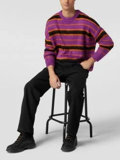 Auslauf ? REVIEW Hose Mit Label-Patch - Schwarz ?