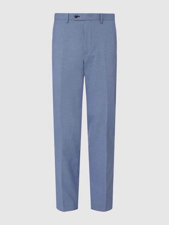 Blitzangebot ? Christian Berg Men Anzughose Mit Karomuster - Blau ? 1 Blitzangebot ? Christian Berg Men Anzughose Mit Karomuster - Blau ?