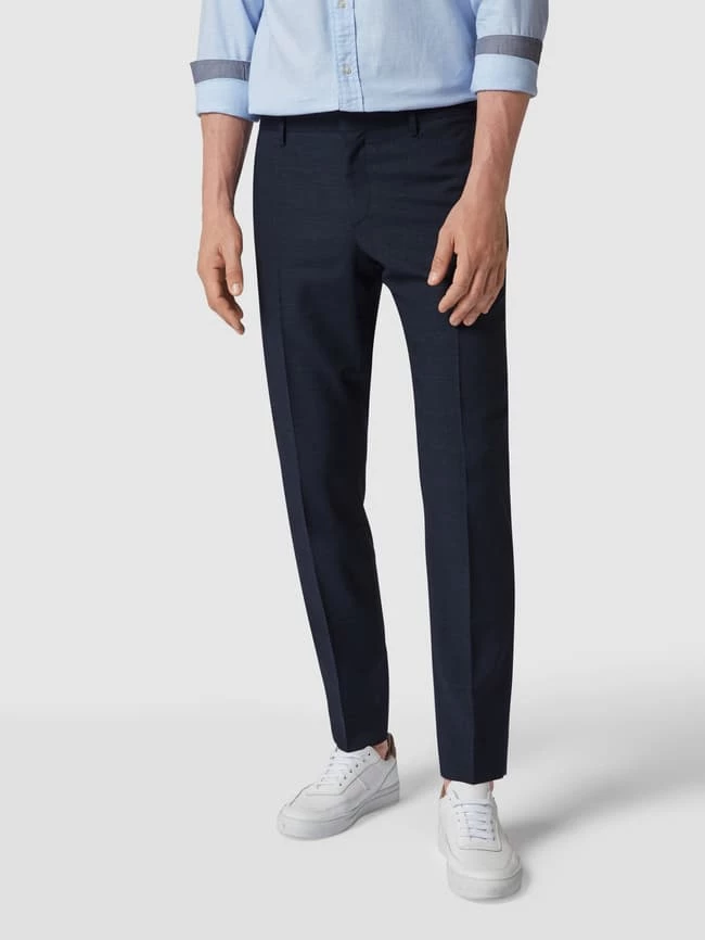 Rabatt ? Tommy Hilfiger Anzughose Mit Karomuster - Marineblau ? 4 Rabatt ? Tommy Hilfiger Anzughose Mit Karomuster - Marineblau ? – Bild 4