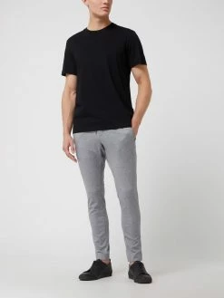 Am billigsten ✔️ Baldessarini Schlupfhose Aus Jersey Mit Bundfalten Modell 'Cross' - Silber ?